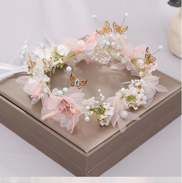 beautiful butterfly headband bridal tiara hair jewelry ribbon wreath pearl crown hairpin wedding party bride hair accessories, Golden;silver
beautiful butterfly headband bridal tiara hair jewelry ribbon wreath pearl crown hairpin wedding party bride hair accessories, Golden;silver