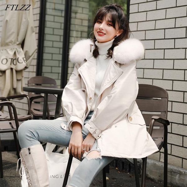 ftlzz 2020 new winter women real fur collar hooded down parkas 90% white duck down coat thick warm snow windbreaker outwer, Black
ftlzz 2020 new winter women real fur collar hooded down parkas 90% white duck down coat thick warm snow windbreaker outwer, Black