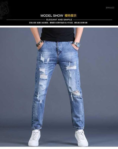 men's jeans w05470 fashion men's 2021 runway european design party style clothing1, Blue
men's jeans w05470 fashion men's 2021 runway european design party style clothing1, Blue