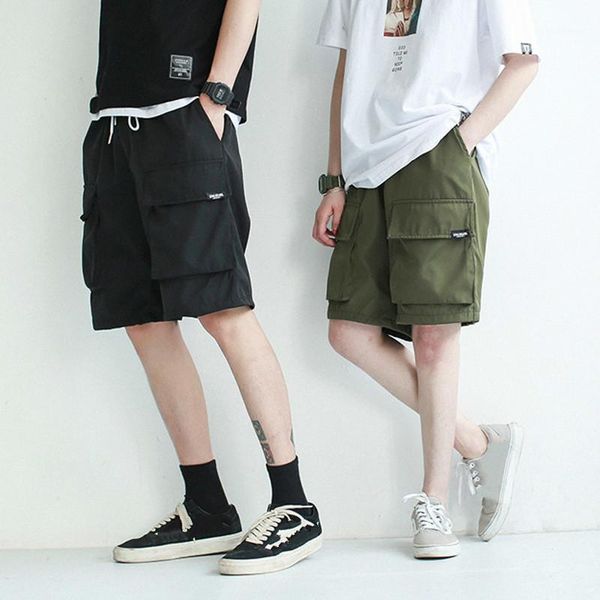 men's and women's wear 2020 new summer spring black high street loose 3xl shorts korean fashion cargo shorts tide1, White;black
men's and women's wear 2020 new summer spring black high street loose 3xl shorts korean fashion cargo shorts tide1, White;black