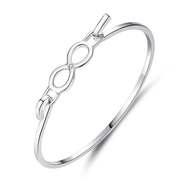 bangle 61mm internal diameter korean fresh number 8 infinity endless simple bracelet for women girl lady female jewelry, Black
bangle 61mm internal diameter korean fresh number 8 infinity endless simple bracelet for women girl lady female jewelry, Black