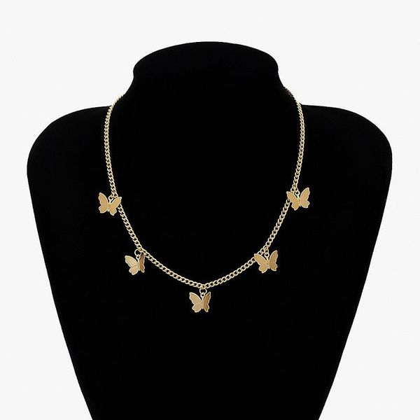 butterfly pendant necklace choker butterfly necklace gold color clavicle chain necklaces for women girls jewelry cheap, Silver
butterfly pendant necklace choker butterfly necklace gold color clavicle chain necklaces for women girls jewelry cheap, Silver