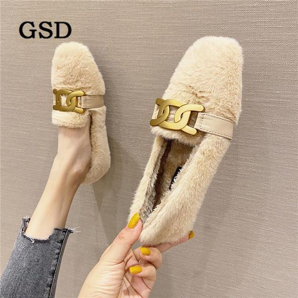metal decoration women shoes faux fur slip on woman loafers solid casual shoes for women fashion fur flats winter warm, Black
metal decoration women shoes faux fur slip on woman loafers solid casual shoes for women fashion fur flats winter warm, Black