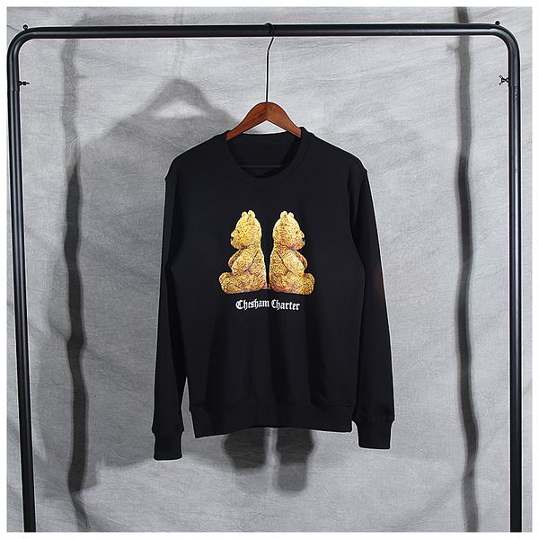 2021 winter new men's cartoon bear print pullover street long sleeve cotton hoodie plth, Black
2021 winter new men's cartoon bear print pullover street long sleeve cotton hoodie plth, Black