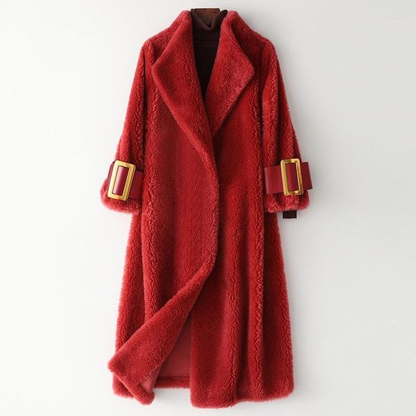 luxury streetwear warm female woolen coat natural real sheepskin thick jackets sell red outerwear with pockets1, Black
luxury streetwear warm female woolen coat natural real sheepskin thick jackets sell red outerwear with pockets1, Black