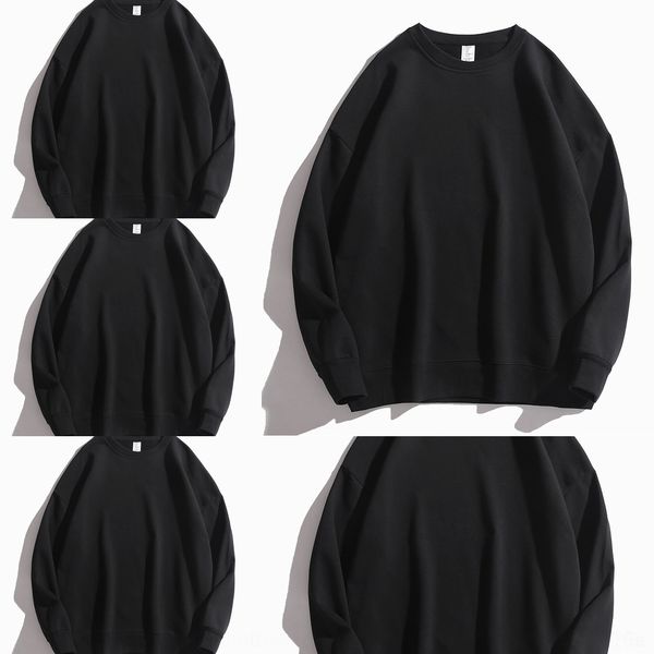 8kmmi 350g oversize large terry loose pullover men sweater color cotton and women round neck trendy solid for pullover sweater vfcin, Black
8kmmi 350g oversize large terry loose pullover men sweater color cotton and women round neck trendy solid for pullover sweater vfcin, Black