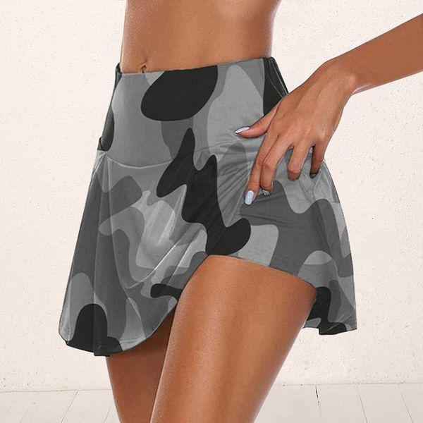 women bust yoga camouflage chafe-skirt with pocket workout pleated skorts anti-chafing shorts, White;black
women bust yoga camouflage chafe-skirt with pocket workout pleated skorts anti-chafing shorts, White;black