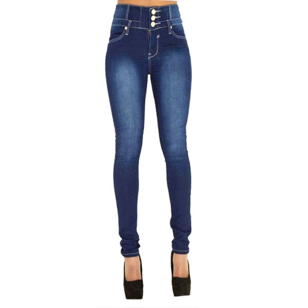fashion woman denim pencil pants brand stretch jeans pants women high waist buttons jeans boyfriend push up washed denim trouser 1017, Blue
fashion woman denim pencil pants brand stretch jeans pants women high waist buttons jeans boyfriend push up washed denim trouser 1017, Blue