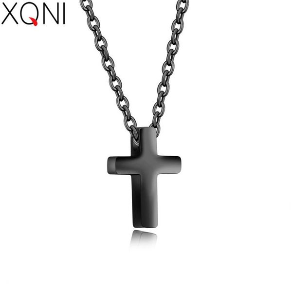 xqni rose goldblacksilver цвет smooth крест из нержавеющей стали ожерелья для женщин blessing подарков ювелирных изделий аксессуаров bbyubh, Silver
xqni rose goldblacksilver цвет smooth крест из нержавеющей стали ожерелья для женщин blessing подарков ювелирных изделий аксессуаров bbyubh, Silver