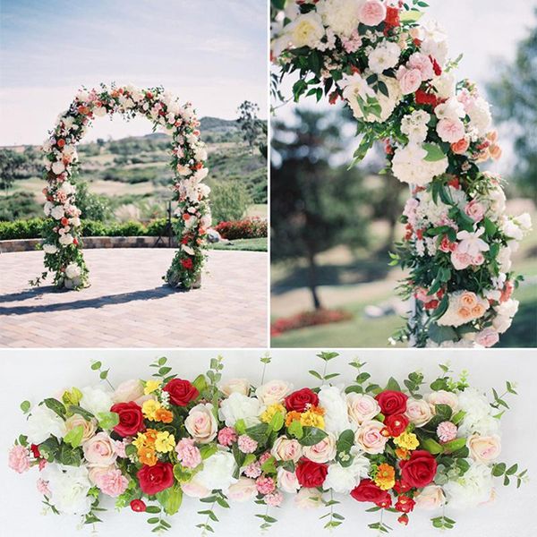1m wedding road cited flowers rose peony hydrangea mix diy arched door flower row window t station wedding party decoration
1m wedding road cited flowers rose peony hydrangea mix diy arched door flower row window t station wedding party decoration