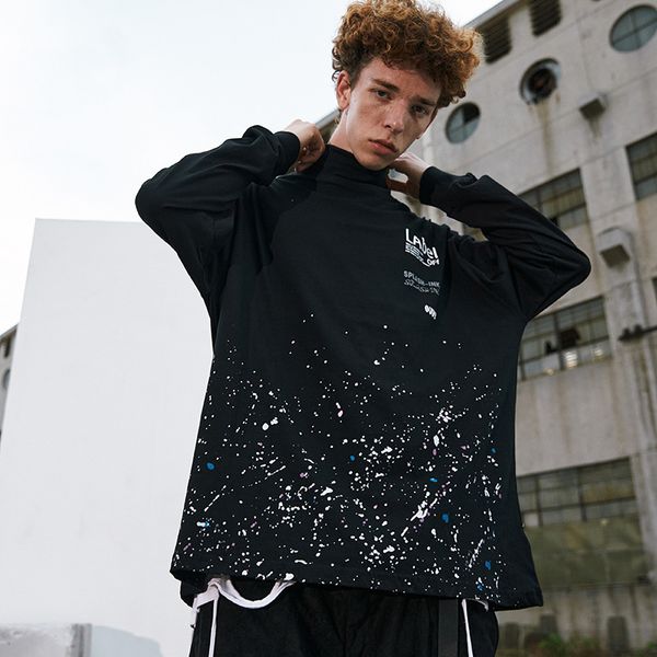 wxwovdy ins hip hop brand letter printing thin sweater men's high street loose bf casual bottomed t-shirt, Black
wxwovdy ins hip hop brand letter printing thin sweater men's high street loose bf casual bottomed t-shirt, Black