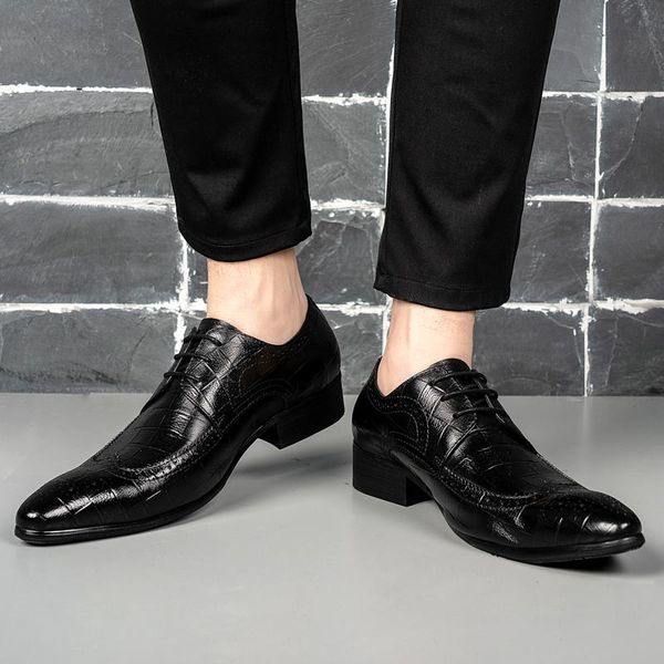 zgzjywm new black men oxford business натуральная кожа платье венчания партии остроконечные toe lace-up офис карьера oxfords обувь
zgzjywm new black men oxford business натуральная кожа платье венчания партии остроконечные toe lace-up офис карьера oxfords обувь