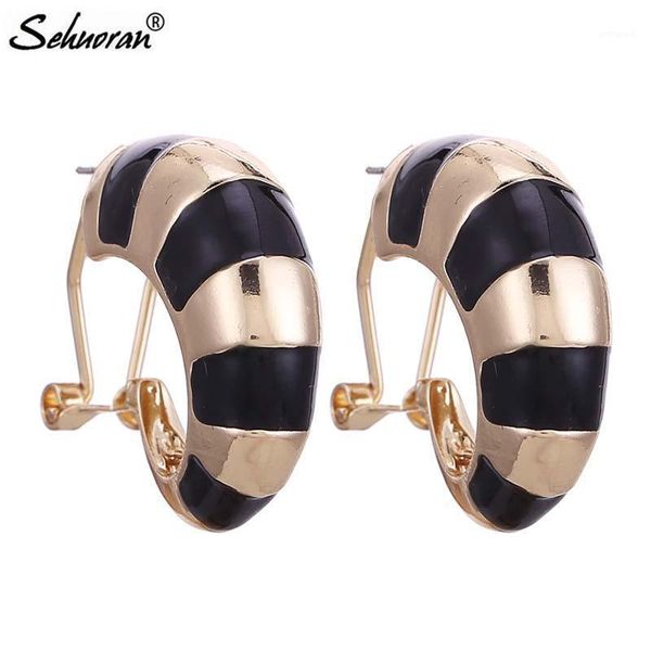 stud sehuoran oorbellen fashion jewelry earrings for women trendy oil bohemian zinc alloy statement1, Golden;silver
stud sehuoran oorbellen fashion jewelry earrings for women trendy oil bohemian zinc alloy statement1, Golden;silver