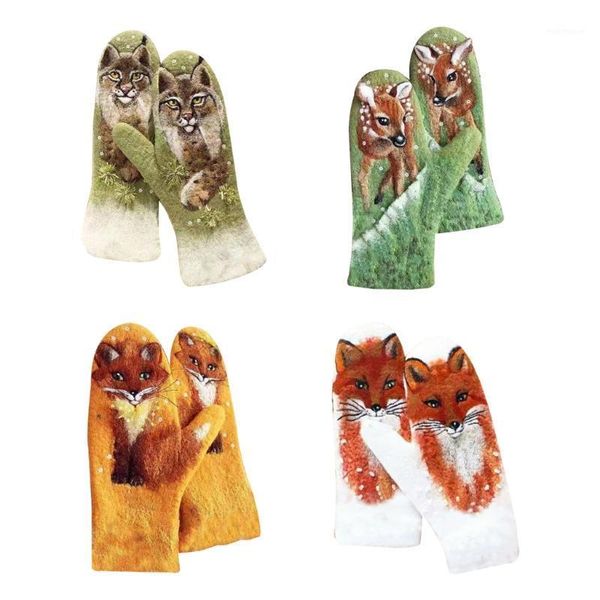 five fingers gloves women faux cashmere full finger colorful animal 3d print warm mittens x7jb1, Blue;gray
five fingers gloves women faux cashmere full finger colorful animal 3d print warm mittens x7jb1, Blue;gray
