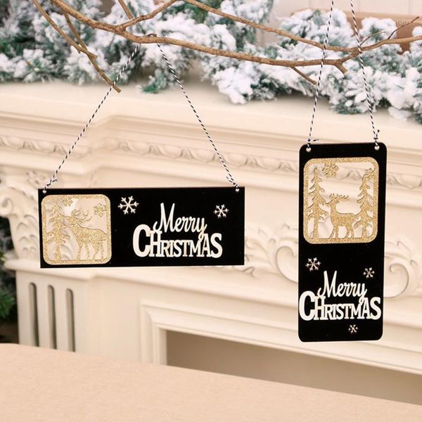 christmas decorations ''merry christmas'' hollow black gold card tree door hanging ornament 94pf1
christmas decorations ''merry christmas'' hollow black gold card tree door hanging ornament 94pf1