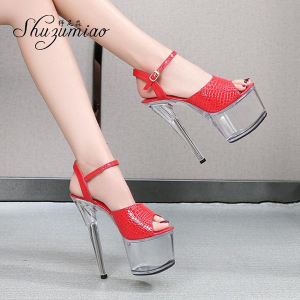 sandals shuzumiao women shoes thin heels buckle strap waterproof platform 2021 crystal high 16.5cm model catwalk, Black
sandals shuzumiao women shoes thin heels buckle strap waterproof platform 2021 crystal high 16.5cm model catwalk, Black