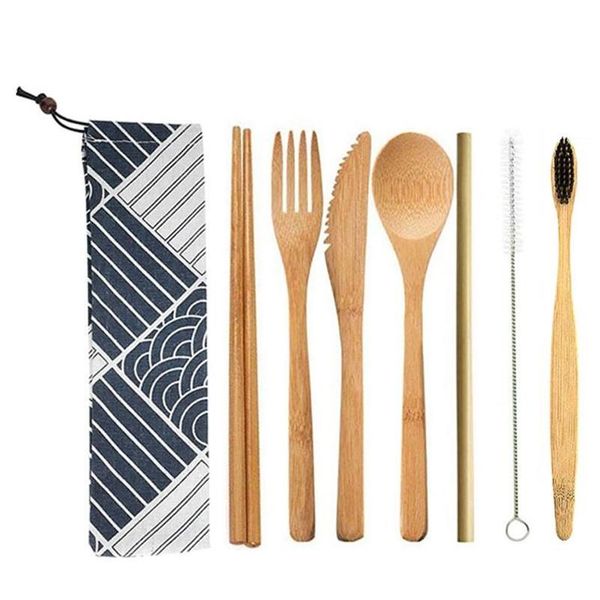 new lift style bamboo cutlery set spoon knife fork with case reusable healthy travel disposable eco friendly biodegradable tableware
new lift style bamboo cutlery set spoon knife fork with case reusable healthy travel disposable eco friendly biodegradable tableware