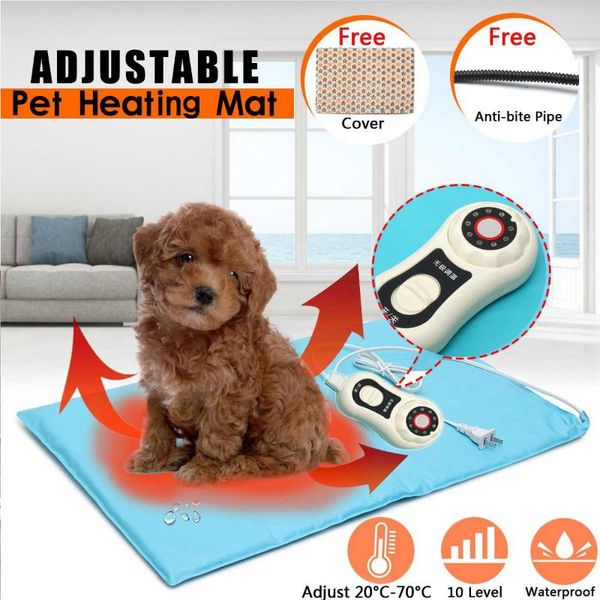 40x60cm pet dog cat waterproof electric heating pad 10 level adjustable body winter warmer mat animals heater blanket random
40x60cm pet dog cat waterproof electric heating pad 10 level adjustable body winter warmer mat animals heater blanket random