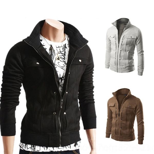 m4195 men's woolsweater woolslim stand collar fleece new stretch pocket trendy men's new woolsweater woolslim stand collar fleece, Black
m4195 men's woolsweater woolslim stand collar fleece new stretch pocket trendy men's new woolsweater woolslim stand collar fleece, Black
