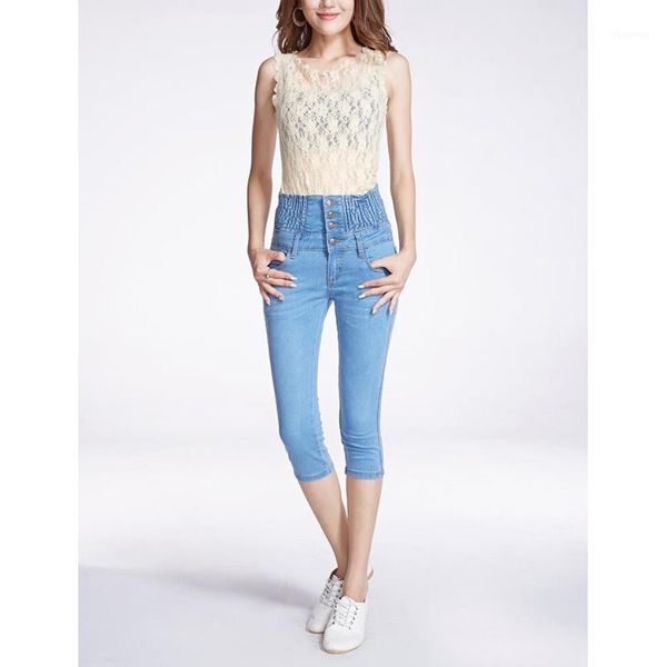 2020 high waist skinny women jeans denim female spring long pencil pants fashion women plus size trousers1, Blue
2020 high waist skinny women jeans denim female spring long pencil pants fashion women plus size trousers1, Blue