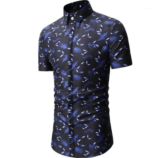 men's casual shirts high-end brand men's bright print shirt sports short sleeve cotton men1, White;black
men's casual shirts high-end brand men's bright print shirt sports short sleeve cotton men1, White;black