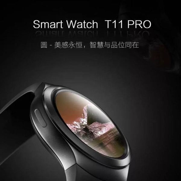 phone t11pro watch round screen card bluetooth mobile wechat self timer music player step meter
phone t11pro watch round screen card bluetooth mobile wechat self timer music player step meter