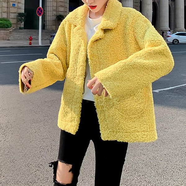 women's jackets 2021 teddy autumn winter women coats and long sleeve slim crop pockets warm casual jacket women#3, Black;brown
women's jackets 2021 teddy autumn winter women coats and long sleeve slim crop pockets warm casual jacket women#3, Black;brown