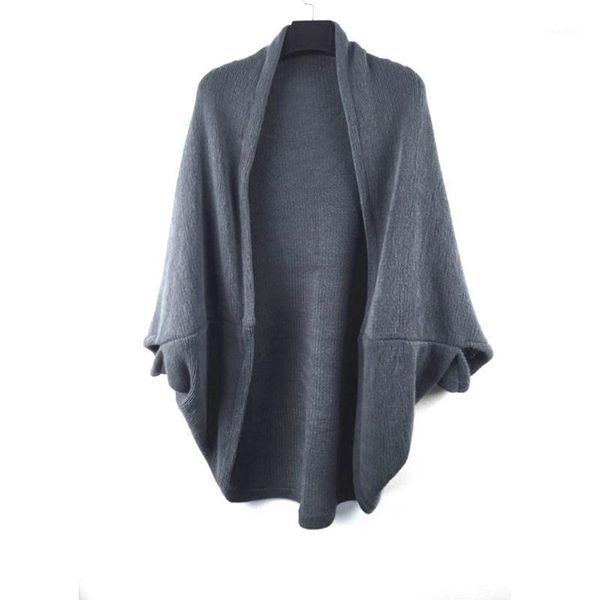 women's knits & tees spring autumn winter women oversized batwing sleeve knitted sweater lady gril loose shawl cardigan warm outwear c, White
women's knits & tees spring autumn winter women oversized batwing sleeve knitted sweater lady gril loose shawl cardigan warm outwear c, White