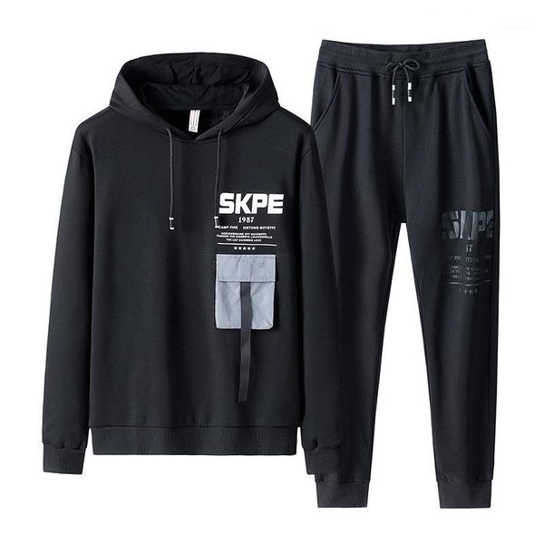men's tracksuits zhijing letter print pocket men hoodies suit autumn korean style loose casual street hooded long-sleeve sweatshirts su, Gray
men's tracksuits zhijing letter print pocket men hoodies suit autumn korean style loose casual street hooded long-sleeve sweatshirts su, Gray