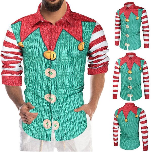 long sleeve 3dmen snowflakes print christmas shirt fashion casual men clothes red blouse party shirts 1022, White;black
long sleeve 3dmen snowflakes print christmas shirt fashion casual men clothes red blouse party shirts 1022, White;black