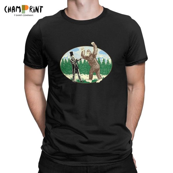 abe lincoln снежного hunter смешные bigfoot мужские новизна crewneck тройники с коротким рукавом идея подарка спорта толстовка с капюшоном т
abe lincoln снежного hunter смешные bigfoot мужские новизна crewneck тройники с коротким рукавом идея подарка спорта толстовка с капюшоном т