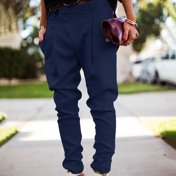 casual women solid color high waist pockets skinny pencil pants long trousers, Black;white
casual women solid color high waist pockets skinny pencil pants long trousers, Black;white