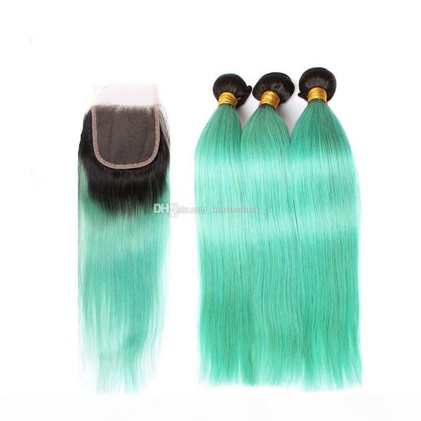 green ombre hair bundles with lace closure two tone 1b green straight closure with bundles peruvian virgin hair extensions 4pcs lot, Black;brown
green ombre hair bundles with lace closure two tone 1b green straight closure with bundles peruvian virgin hair extensions 4pcs lot, Black;brown