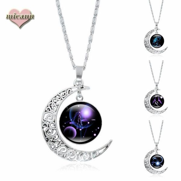 necklace pendant crystal moon twelve constellations bohemian luxury jewelry aesthetic vintage ofertas relampago colier femme2021, Silver
necklace pendant crystal moon twelve constellations bohemian luxury jewelry aesthetic vintage ofertas relampago colier femme2021, Silver
