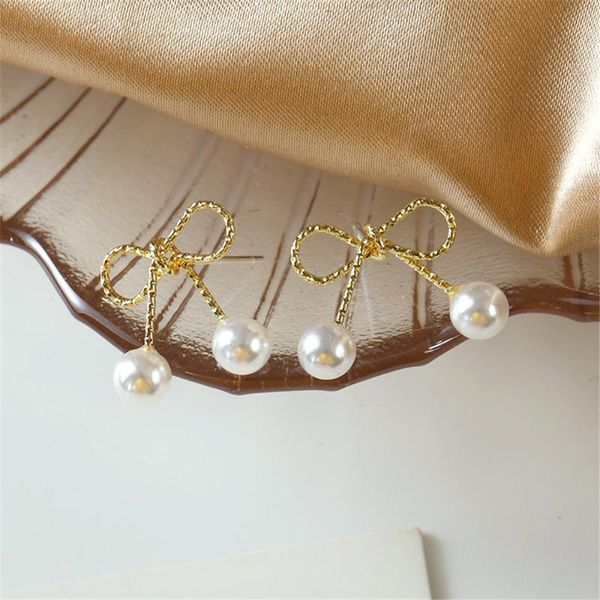 stud fashion contracted bowknot earrings women pearl jewelry accessories, Golden;silver
stud fashion contracted bowknot earrings women pearl jewelry accessories, Golden;silver