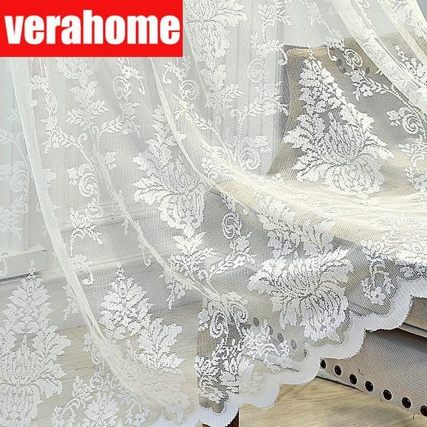 white lace tulle curtains sheer for living room bedroom window european curtain drapes1
white lace tulle curtains sheer for living room bedroom window european curtain drapes1