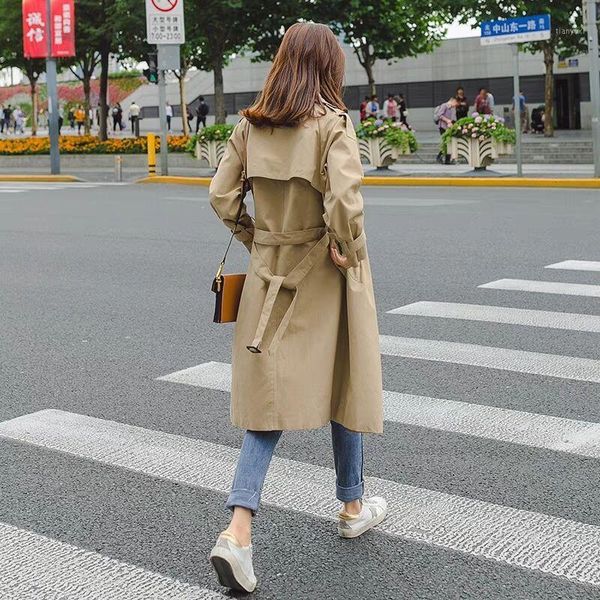 fashion women's casual trench coat oversize 2019 new vintage khaki outwear loose clothing plus size1, Tan;black
fashion women's casual trench coat oversize 2019 new vintage khaki outwear loose clothing plus size1, Tan;black