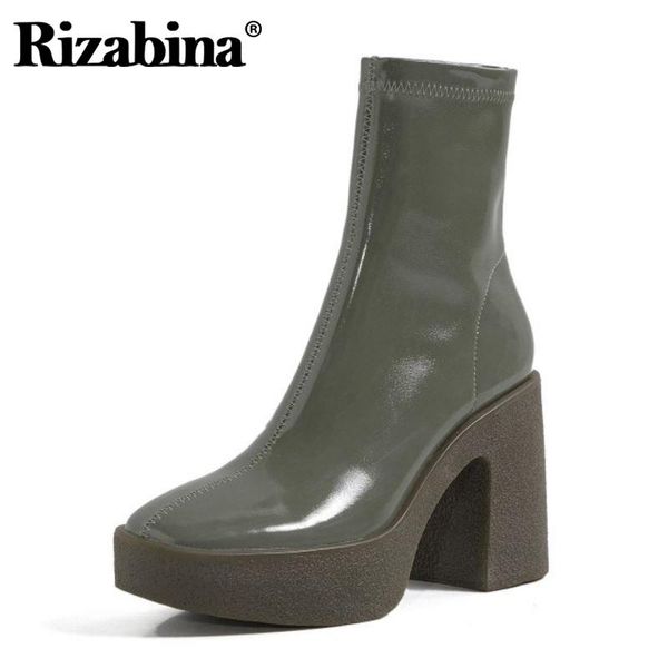 boots rizabina women high heel thick platform ankle fashion cool winter shoes footwear size 34-39, Black
boots rizabina women high heel thick platform ankle fashion cool winter shoes footwear size 34-39, Black