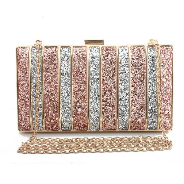 diamond lined sequins evening bag pink blue red clutch bag ladies party wedding box chain
diamond lined sequins evening bag pink blue red clutch bag ladies party wedding box chain