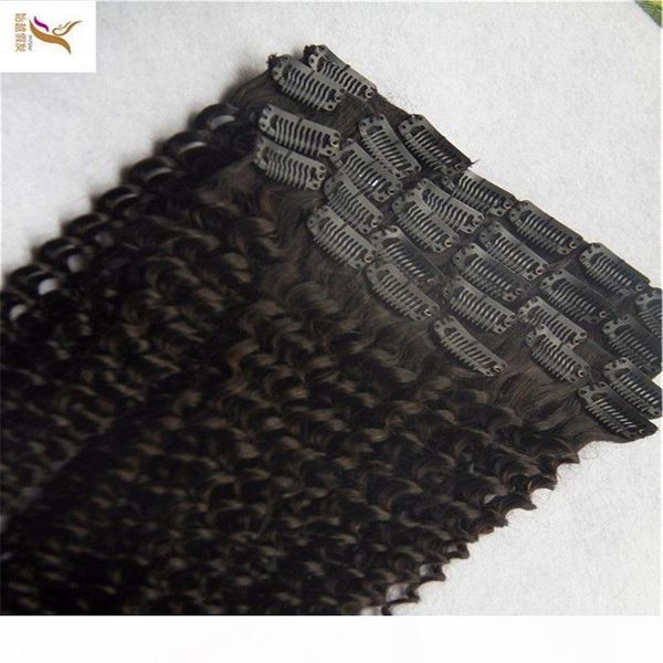 jet black color clip in human hair extensions kinky curly hair clip ins 7 pcs 10-34 inchs 7a brazilian hair bundles
jet black color clip in human hair extensions kinky curly hair clip ins 7 pcs 10-34 inchs 7a brazilian hair bundles