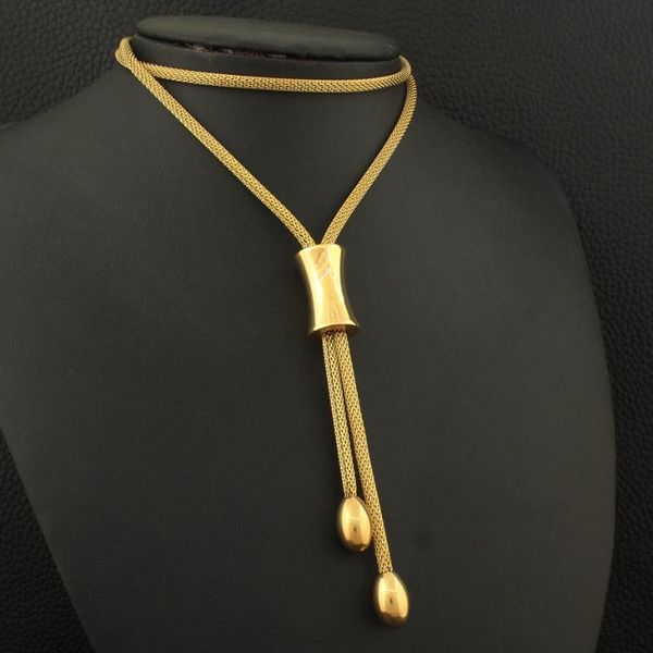 joyas store wholesale long 690mm stainless steel jewelry fashion gold color sweater chain necklace for women neizbhbd, Silver
joyas store wholesale long 690mm stainless steel jewelry fashion gold color sweater chain necklace for women neizbhbd, Silver