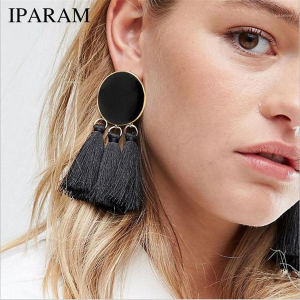 iparam 6 tassel earrings dangle round ethnic bohemian long earrings for women big fringed drop vintage jewelry brincos1, Silver
iparam 6 tassel earrings dangle round ethnic bohemian long earrings for women big fringed drop vintage jewelry brincos1, Silver