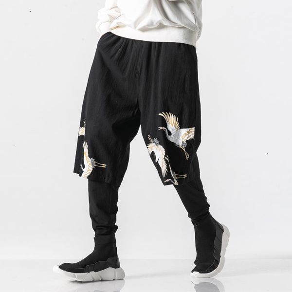 2021 men's casual oversize chinese style autumn winter new graphic printed harem male streetwear fashion pants 47q9, Black
2021 men's casual oversize chinese style autumn winter new graphic printed harem male streetwear fashion pants 47q9, Black