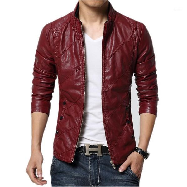 mens leather jacket 2017 autumn winter slim fit faux leather jacket coat male red windbreaker motorcycle bomber men suede1, Black
mens leather jacket 2017 autumn winter slim fit faux leather jacket coat male red windbreaker motorcycle bomber men suede1, Black