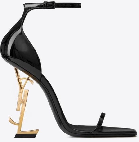 with box brand shoe woman summer buckle strap rivet sandals high-heeled shoes square toe fashion leather single high heel 10c3879692, Black
with box brand shoe woman summer buckle strap rivet sandals high-heeled shoes square toe fashion leather single high heel 10c3879692, Black