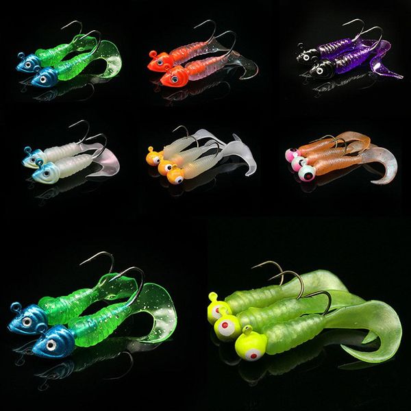 34pcs soft bait worm carp fishing lure set 17 jig head + 17 grub 6cm/7g 5cm/4g lead head hooks suite fishing silicone bbyoeu alice_bag
34pcs soft bait worm carp fishing lure set 17 jig head + 17 grub 6cm/7g 5cm/4g lead head hooks suite fishing silicone bbyoeu alice_bag