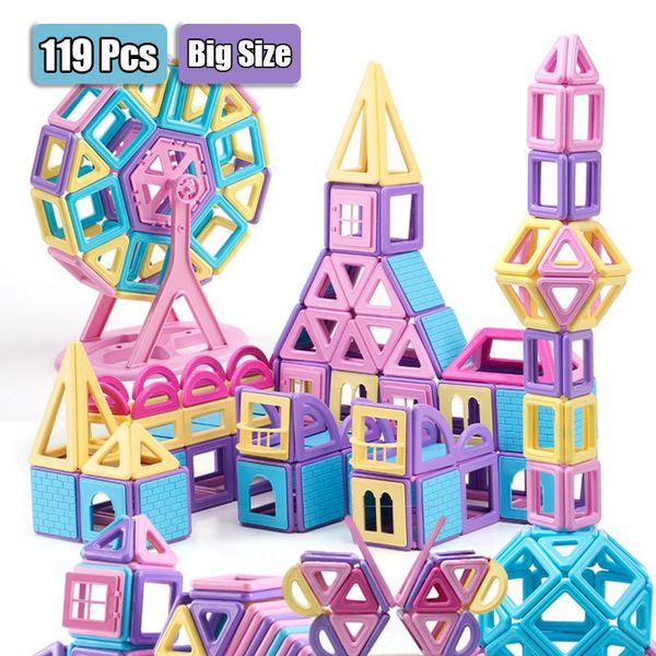 119pcs big size magnets magic building blocks construction toys for children educational magnetic blocks set puzzle toy for kid wmtxnr
119pcs big size magnets magic building blocks construction toys for children educational magnetic blocks set puzzle toy for kid wmtxnr