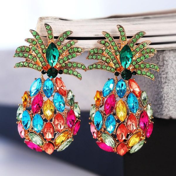 dangle & chandelier huitan fashion big pineapple women drop earrings colorful stones bright for dance party cute gift female luxury jewelry, Silver
dangle & chandelier huitan fashion big pineapple women drop earrings colorful stones bright for dance party cute gift female luxury jewelry, Silver