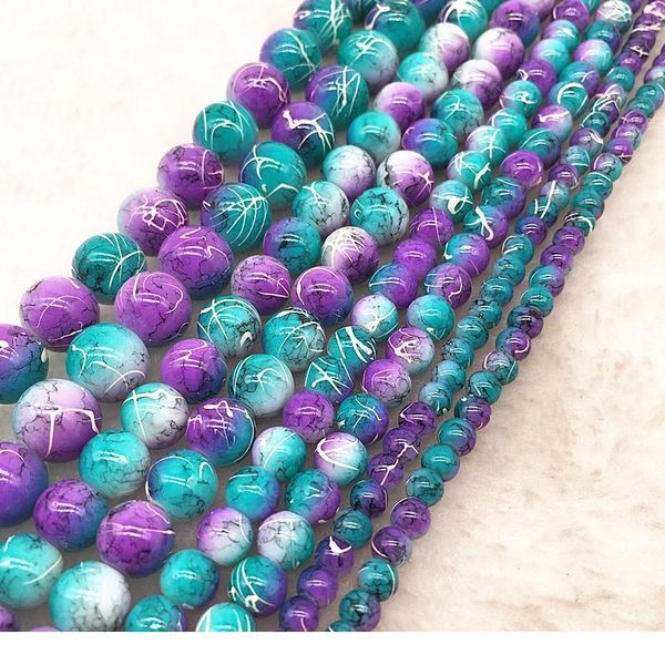 wholesale 4/6/8/10mm double colored glass beads loose spacer beads painted charm for jewellery making diy bracelet&neck qyltio 
wholesale 4/6/8/10mm double colored glass beads loose spacer beads painted charm for jewellery making diy bracelet&neck qyltio