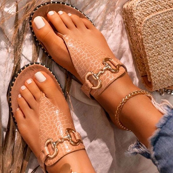 2020 women summer flip flops metal buckle slippers woman casual comfort female round toe slides bohemia ladies beach shoes #vy7s, Black
2020 women summer flip flops metal buckle slippers woman casual comfort female round toe slides bohemia ladies beach shoes #vy7s, Black
